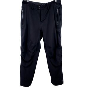 REI Softshell Hiking Pants Mens 40x30 Black Performance Stretch Outdoor Gorpcore